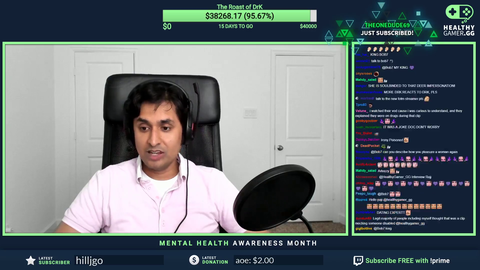 Dr K learns about Rajj Patel