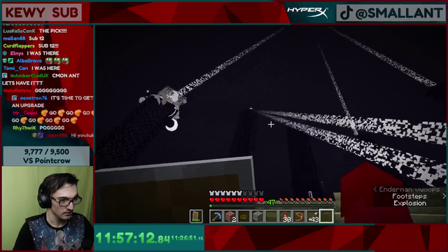 After nearly 12 hours, Smallant completes his all advancements speedrun of minecraft