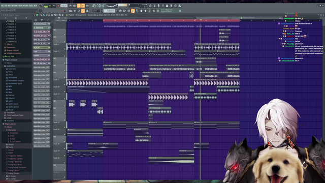 Aethel shows off the song he's been working on