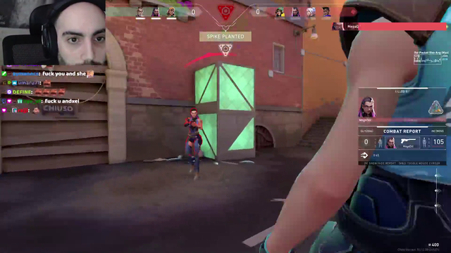 Sliker getting insulted by French Valorant Players