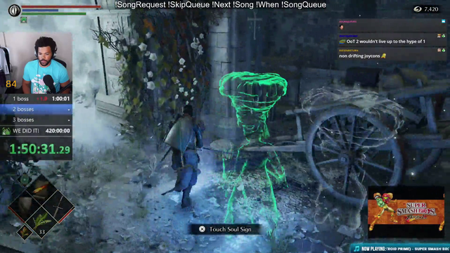 Trihex gets invaded by an incompetent sniper in Demon's souls