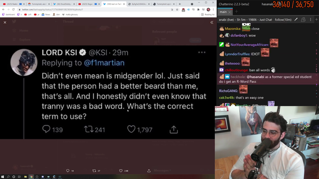 HasanAbi - Hasan on KSI
