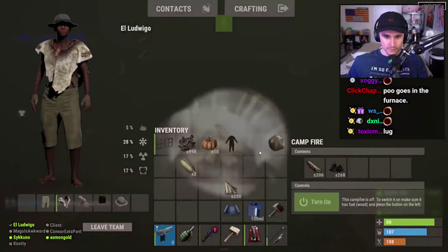 D: