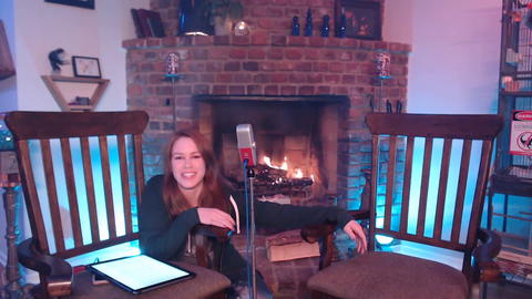 Matthew Mercer & Marisha Ray try to use a fireplace