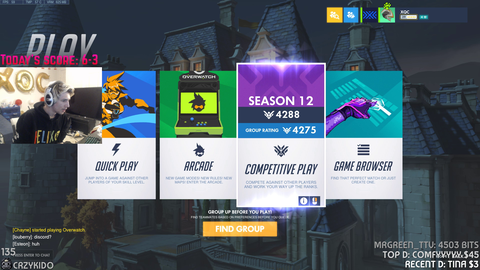 xQc freaks out when he sees what category his mods put him in. OMEGALUL