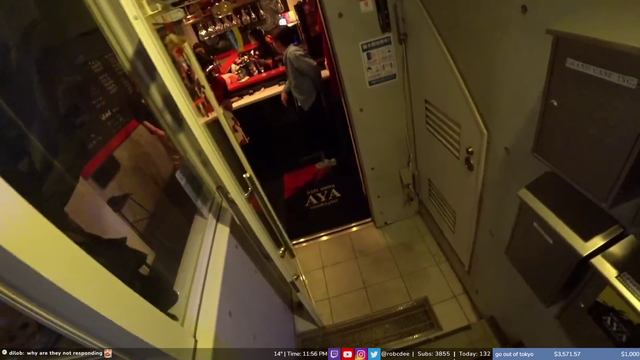Halloween: Rob walks into a bar and immediately lifts a skirt