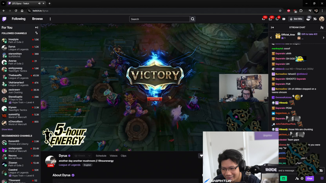 Shiphtur is fed up with Dyrus