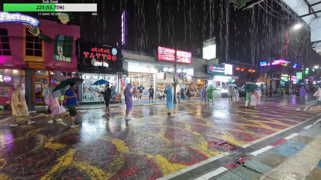 IRL streamer learns the meaning of monsoon season in Thailand