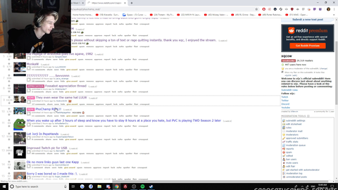 xQc Owns 1 shirt and 1 hoodie