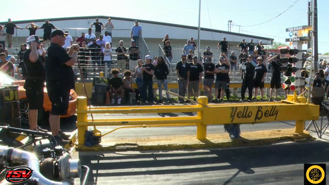 Drag race crash wtf