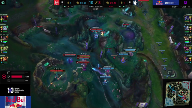 Crazy end to Game 5 of LCS Upper Bracket Finals