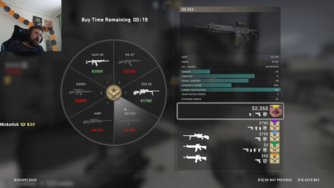 Forsen enjoys EU matchmaking in csgo