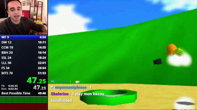 Infected speedrunner shows off blindfolded skills on command