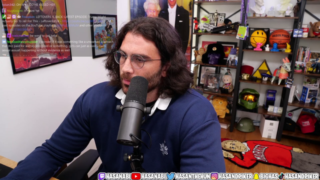 Hasan never downplayed SA, this is minutes after the clip chimp that xQc hyper-focused on