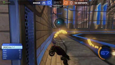 5head production move during Rocket League tourney