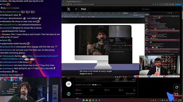Destiny talks about how Hasan utilizes harassment communities "Everyone that comes on my stream gets doxed the next day, sometimes their family members will get doxed and harassed... Hasan benefits from this"