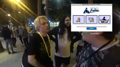 Andy milonakis and xQc Squash the beef (wholesome)