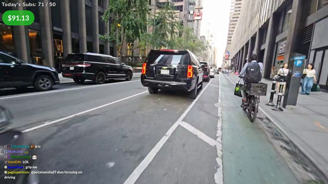 ExtraEmily Crashes into Cop Car with her Bike