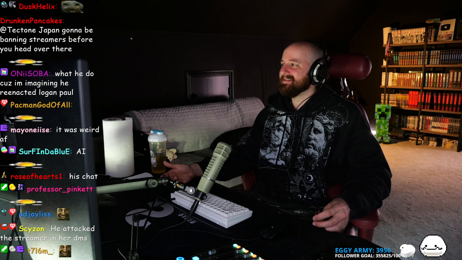 Tectone claims "almost every single streamer in the Austin space has gotten an angry DM from Mizkif"