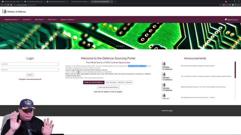 Retired submarine sonar man gets banned for streaming government military contractor website