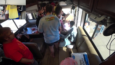 Brandon's new girlfriend kicked off the rv in the middle of the Arizona desert