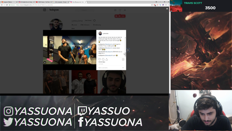 Yassuo flames a viewer on instagram LUL