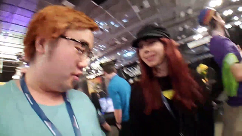 Asian Andy picks up a trap