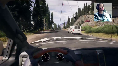 "Jesus Grace, Don't shoot the passengers"