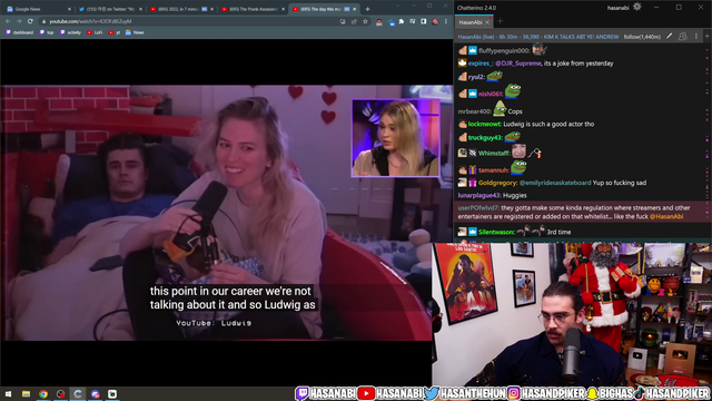QTCinderella on the time she got swatted live and ended Ludwigs subathon