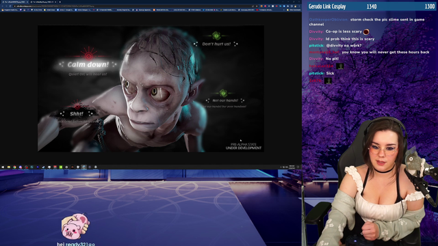 You can't have Gollum, we have Gollum at home. Gollum at home: