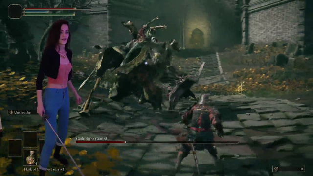 Luality kills Godrick with motion controls!