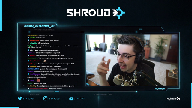 Shroud on Diablo Immoral's Addictive P2W.