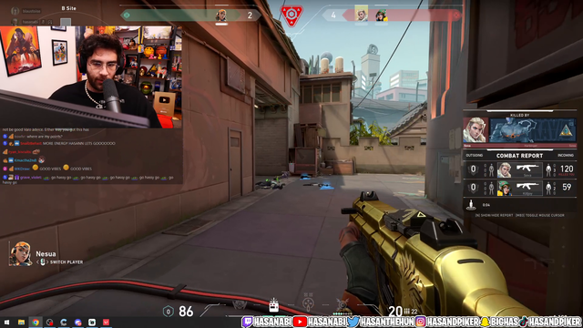 Hasanabi sees view count drop and goes full clout ego mode