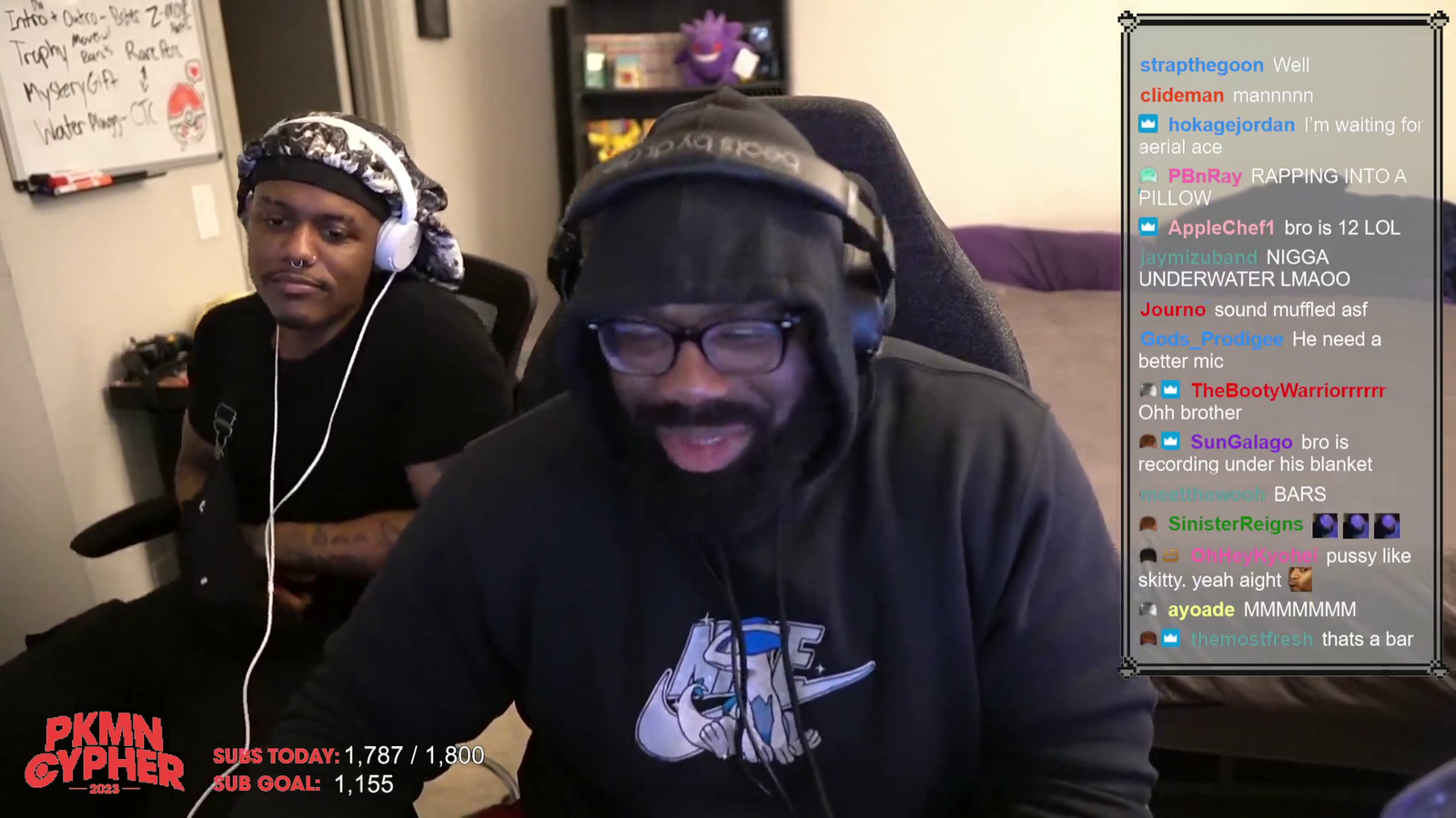 Shofu going through submissions for the Pokemon Cypher
