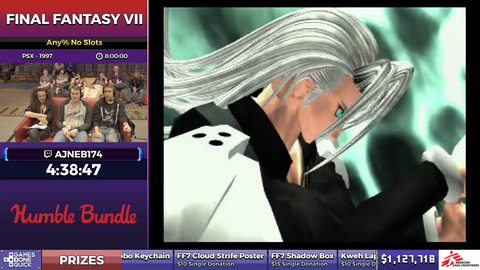 That Ugly Cry When Aeris Was Stabbed.