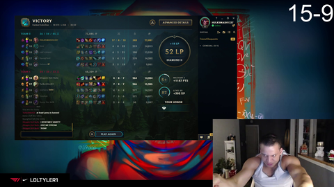 Tyler after 16 hours of league