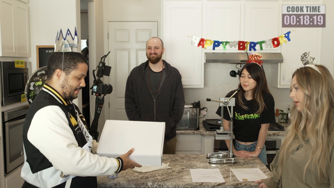 Nick gets a birthday present
