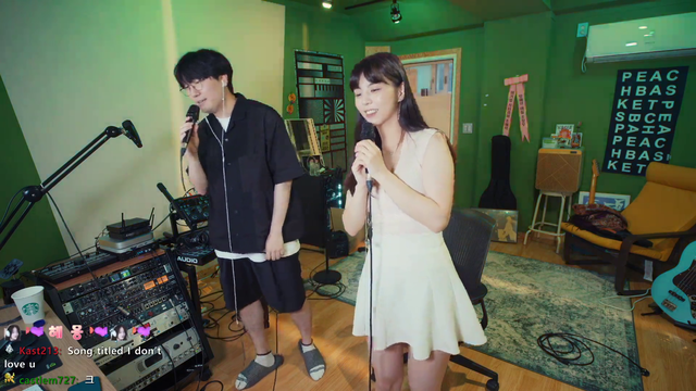 A "love duet" by Charming Jo and his guest