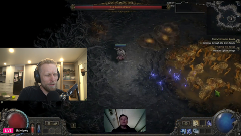 Elon Musk is ranked 3rd best in PoE2.....