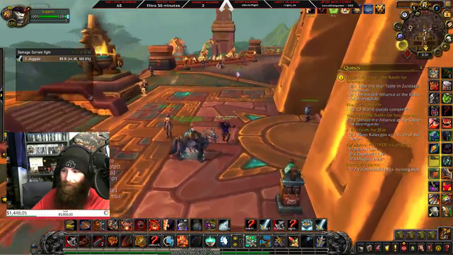 Asmongold isn't allowed in the all warrior charity raid for Autistic Self Advocacy Network