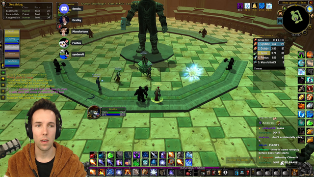 Grubbys group attempts Archaedas in Uldaman
