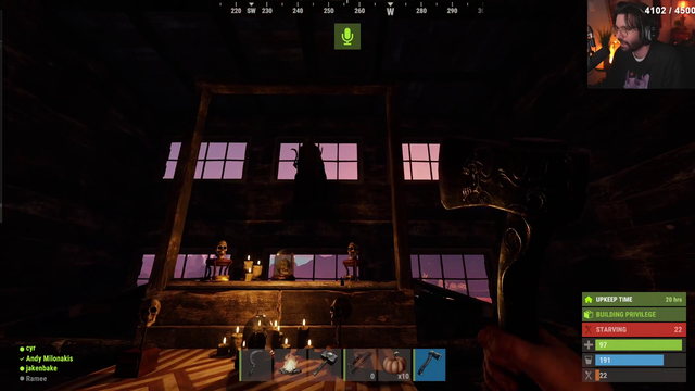 The church makes a blood sacrifice in Rust