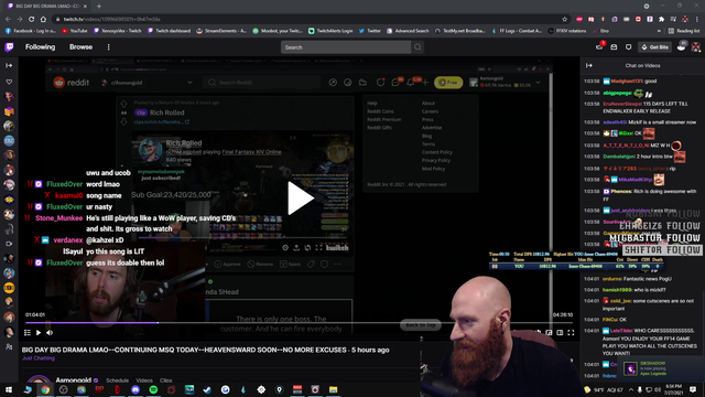 Hardcore FFXIV raider Xenosys reveals that he's actually Asmongold's brother