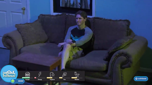 Jerma watches TV