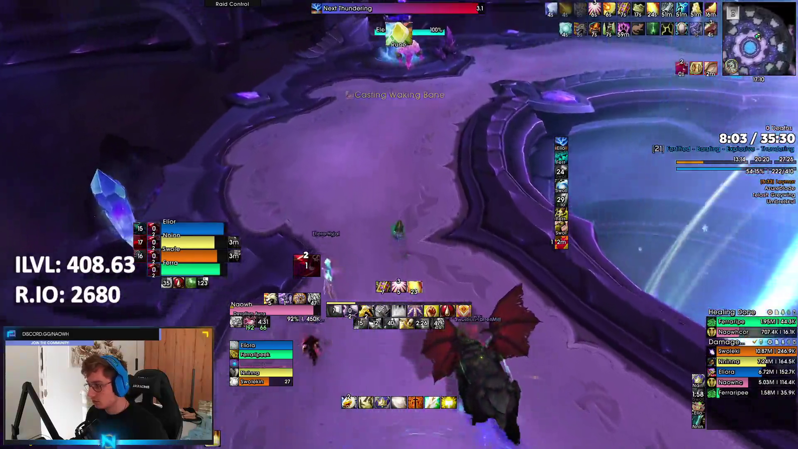 Naowh ends his retail WoW hardcore run