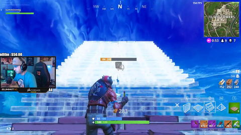 Summit enters a trap house