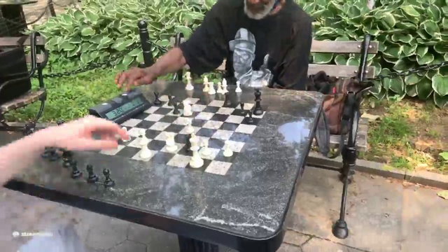 Hans is currently smurfing in central park, pretty cool idea for a stream