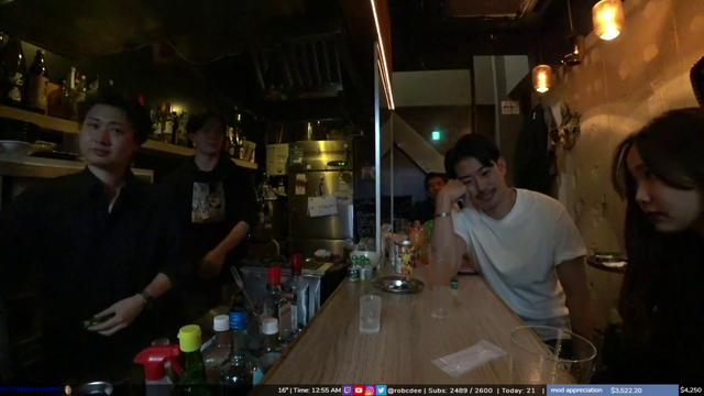 robcdee - Bartender smoothly transitions into stripper