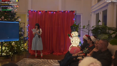 Emiru made a Christmas Musical about the life of Streamers: