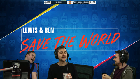 Special guest on LewLew's stream <3